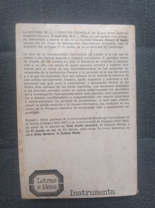 Historia de la literatura española 