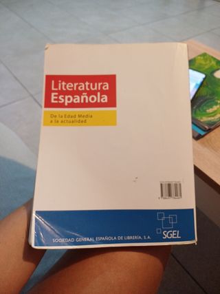 Literarura española. De la Edad Media a la actu...