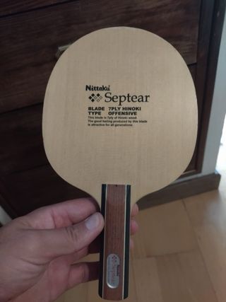 Pala Tenis de Mesa Nittaku Septear 7PLY HINOKI