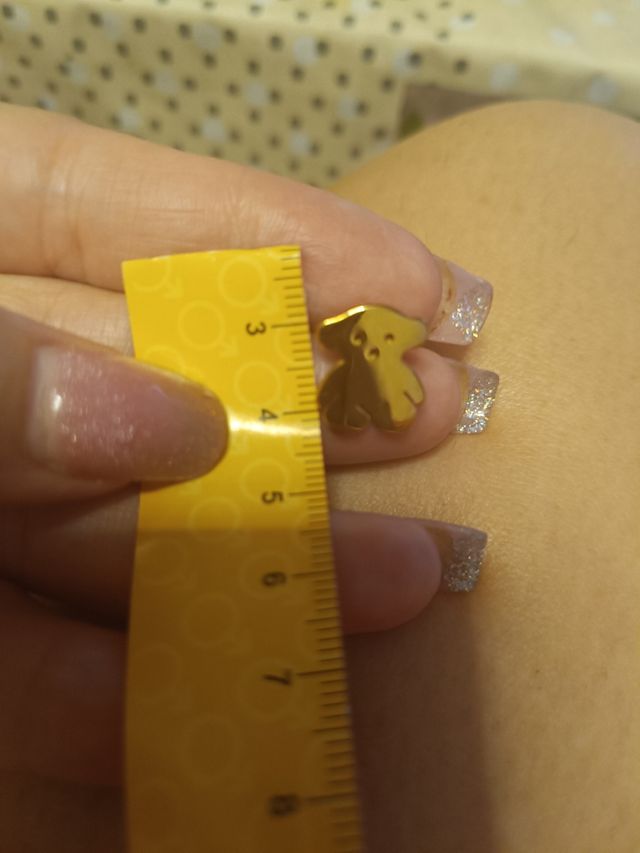 Pendientes Tous Oso Dorados