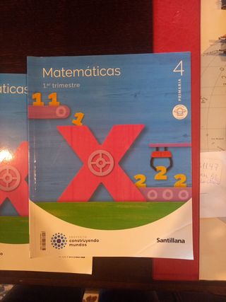MATEMATICAS 4 PRIMARIA CONSTRUYENDO MUNDOS
