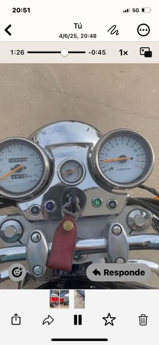Moto Hyosung Aquila 125bNegra 