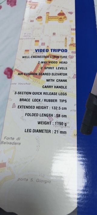 Trípode Giottos HD244 Fluid-Action