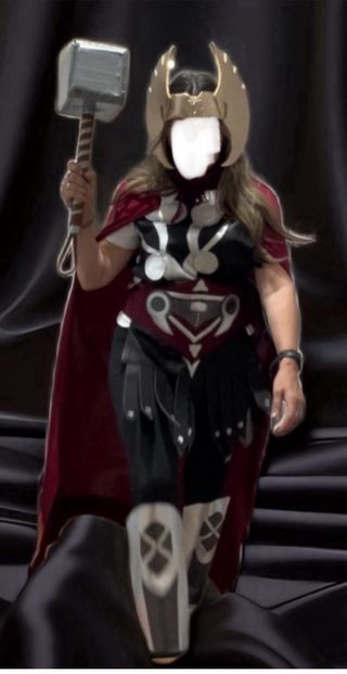 Disfraz Thor Chica 
