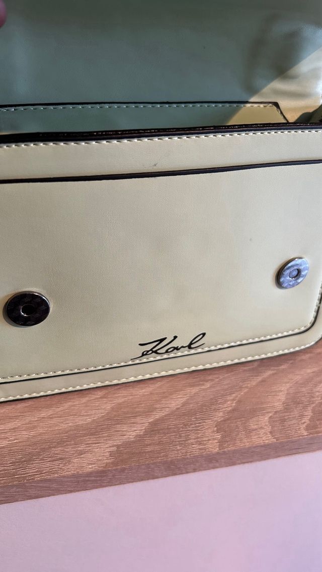 Bolso Karl Lagerfeld Verde pastel