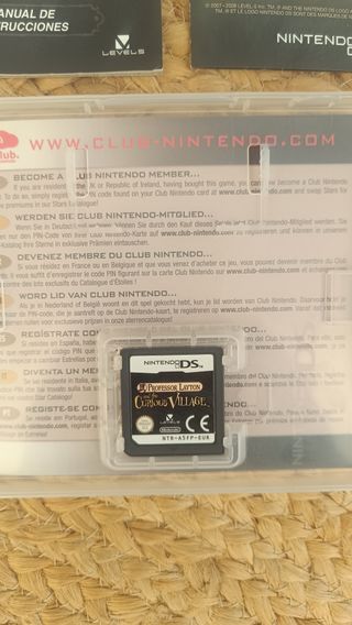 Professor Layton y la Villa Misteriosa Nintendo DS