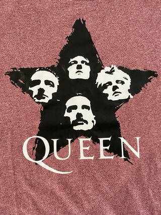 Lote 3 Camisetas Marvel, Star Wars y Queen