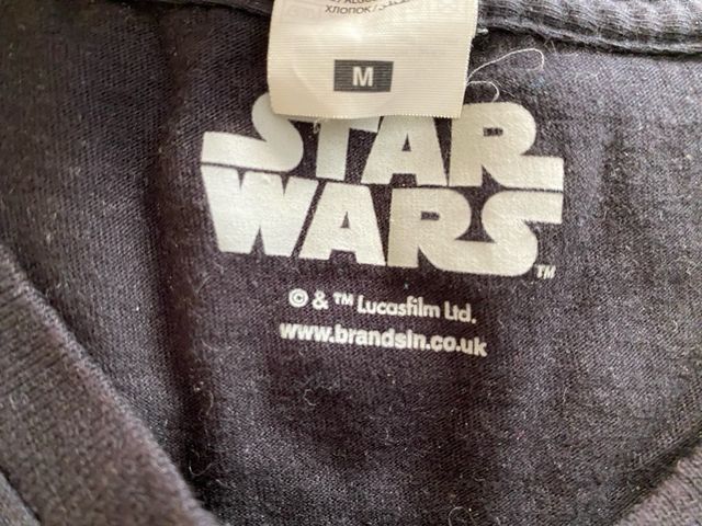 Lote 3 Camisetas Marvel, Star Wars y Queen