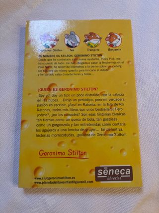 Mi nombre es Stilton, Geronimo Stilton
