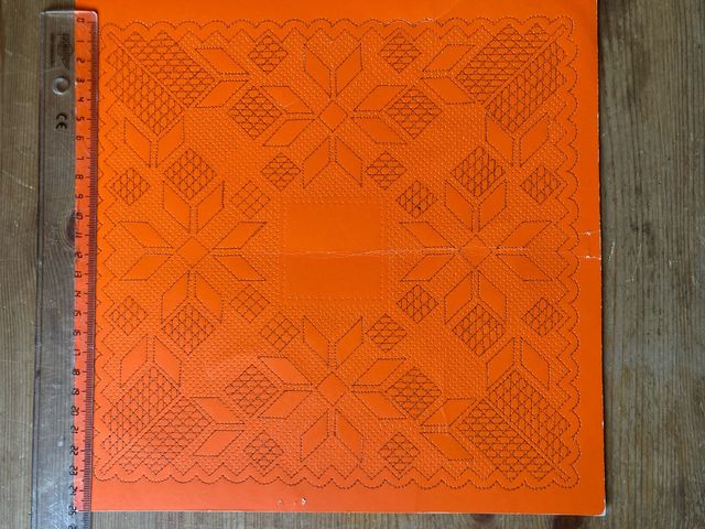 Patrón de bolillos pañuelo