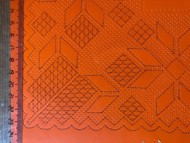 Patrón de bolillos pañuelo