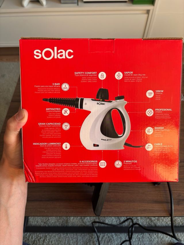 Limpiadora de vapor a presión