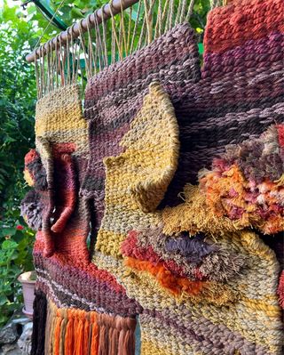 Tapiz Macramé Hecho a Mano
