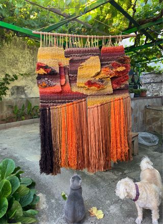 Tapiz Macramé Hecho a Mano