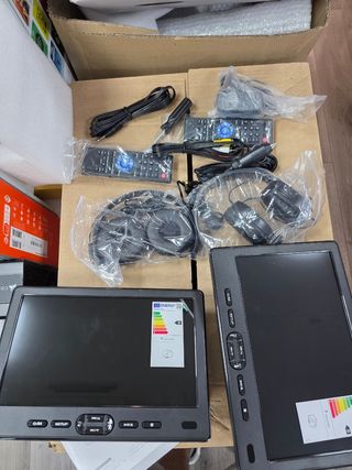 Reproductor DVD Coche 10.5 2 Pantallas#537558