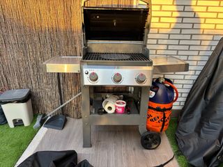 Barbacoa Weber Spirit II + Funda Weber Negra.