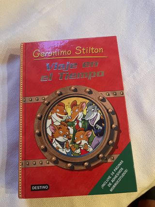 Viaje en el tiempo Geronimo Stilton 