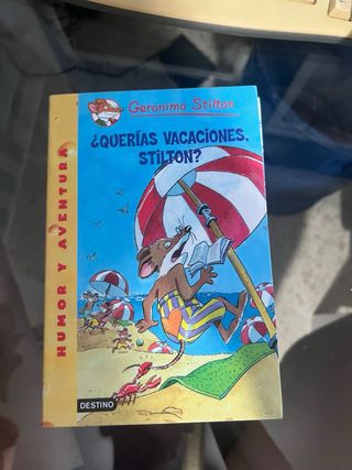El libro de los juegos de viaje: Geronimo Stilton.