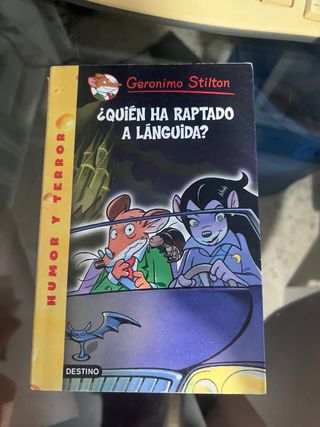 El libro de los juegos de viaje: Geronimo Stilton.