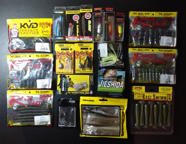 Lote Señuelos Pesca Black Bass