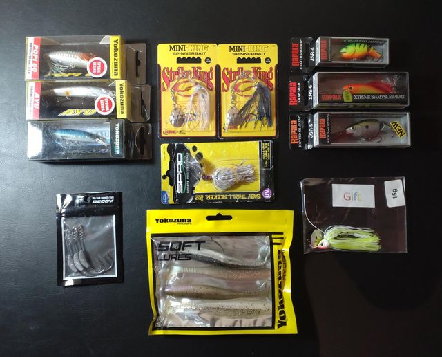 Lote Señuelos Pesca Black Bass