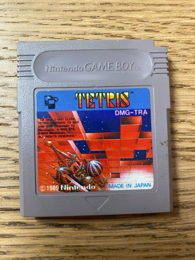 Tetris Game Boy Nintendo DMG-TRA