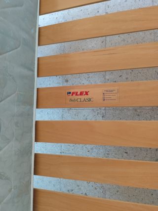 Somier Flex Madera Matrimonio