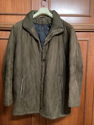 Cappotto uomo trapuntato marrone
