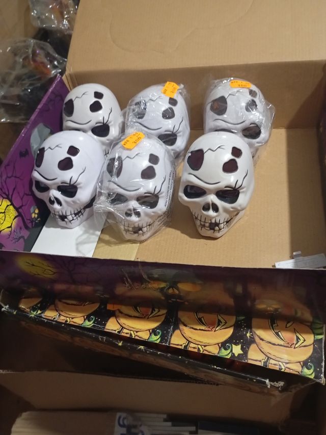 Calavera con luz (6 unidades)
