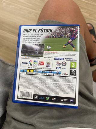 Consola PS4 Sony Negra y Roja 2 mandos FIFA 15 20 