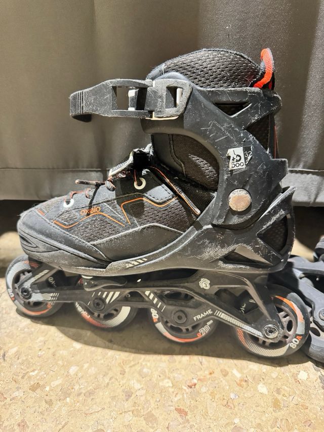 Patines en línea para niño talla 32