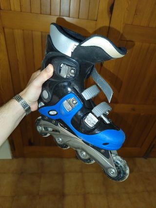 Patines en línea talla 39 + rodilleras talla M