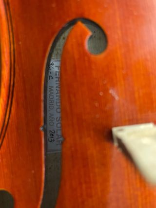 Violín Fernando Solar 3/4