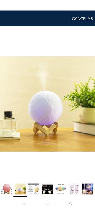 Difusor de fragancias Luna con control remoto
