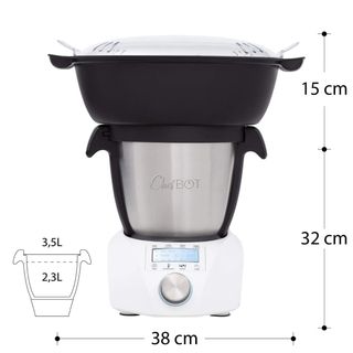 Robot Cocina Chefbot Compact con Vaporera