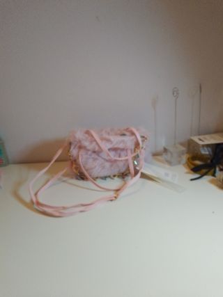 Borsetta New Fashion nuova rosa cipria