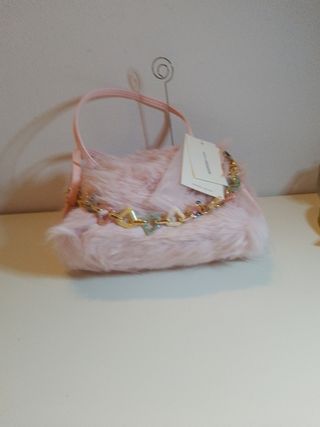 Borsetta New Fashion nuova rosa cipria