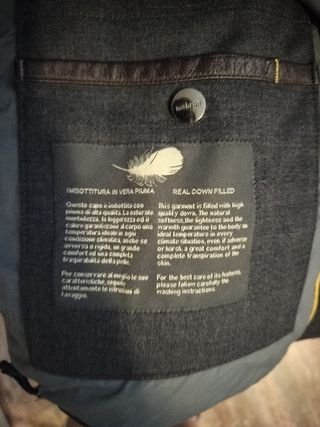 Giubbotto imbottito Mabrun uomo grigio