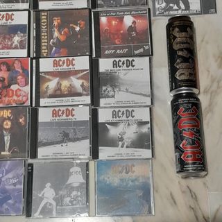 Lote ACDC directos con Bon Scott
