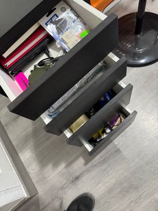 Cajonera IKEA Negra