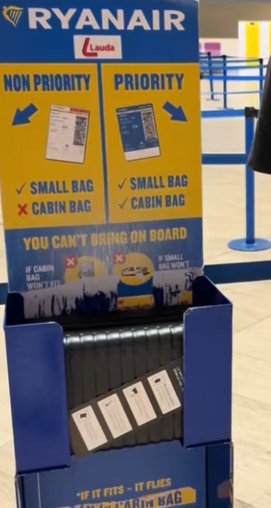 Maleta de cabina 40x25x20