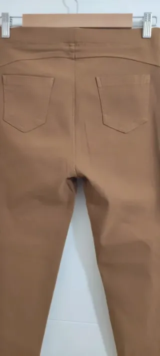 Leggings marrones elásticos talla 38 nuevos
