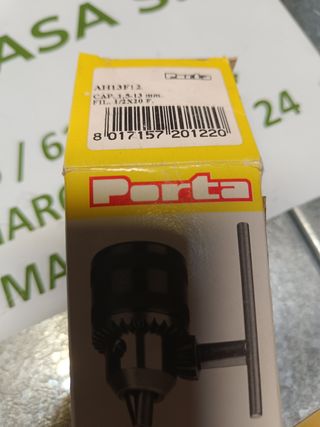 Portabrocas AGP 1,5mm 1/2 con llave