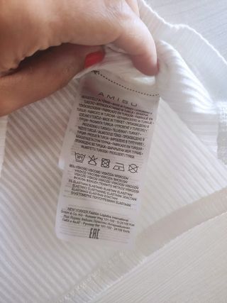 Camiseta AMISU canalé 