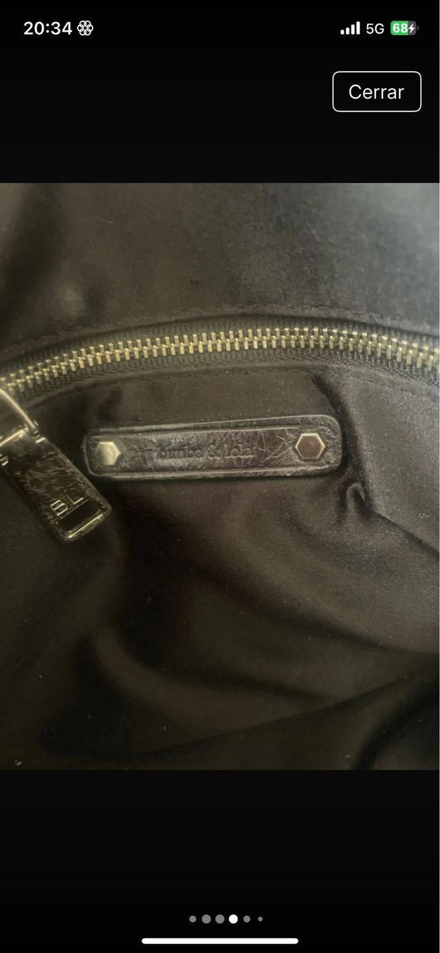 Bolso Bimba y Lola Piel Negro