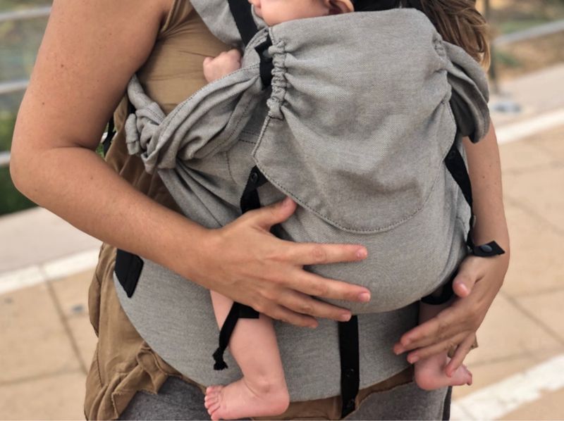 Portabebés fácil emeibaby Baali Zyklame Baby Size emeibaby