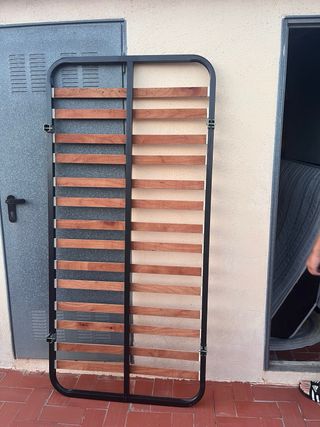 Estructura de cama 90cm somier