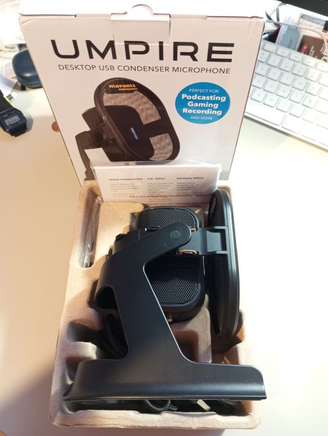 Micrófono USB Marantz Umpire Condensador