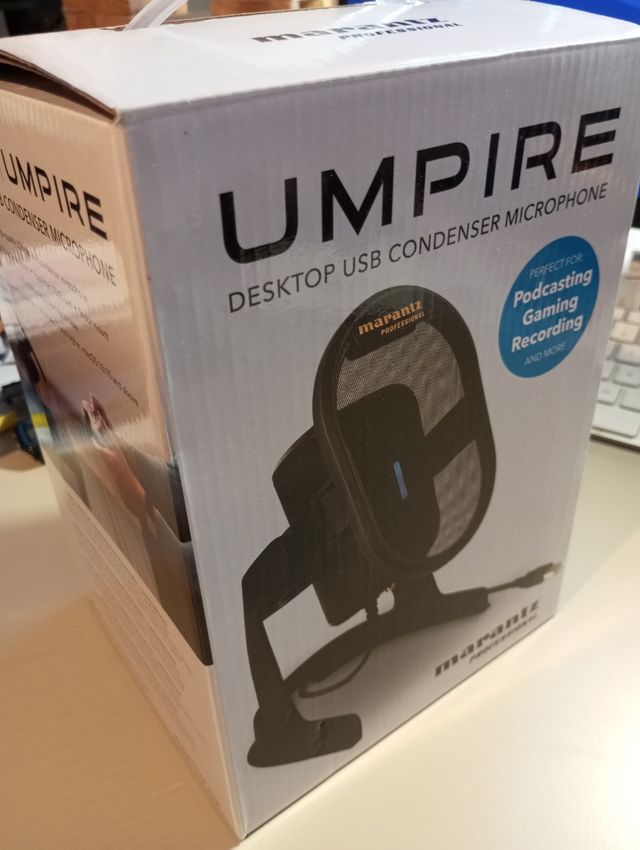 Micrófono USB Marantz Umpire Condensador