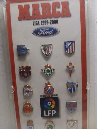 Pins escudos de fútbol  